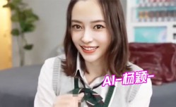 AI-杨颖-手脚并用地帮你打出来射she精