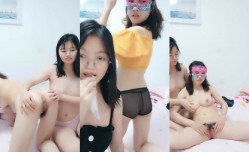 幸福老哥双shuang飞童颜巨.乳00后嫩.妹mei长相清.纯诱人粉[fen]穴，双女互摸掰穴