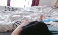 疫情期间在家 换着花样玩老婆 JK水手服情趣 口口舔tian棒 女上后入啪.啪