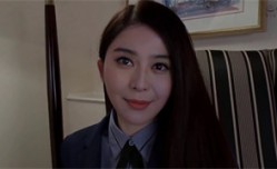 国民女神范冰水黑丝OL