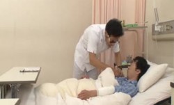 NHDTA-566入院中の性処理を母親には頼めないからお見舞いに来た叔母にお願いし