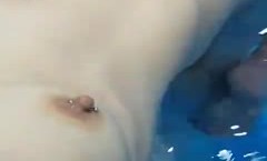 游泳池挑逗骚.货女友
