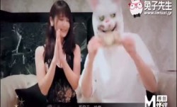 兔子先生 和優奈玩游戲脫衣服，運氣報表優奈輸到脫精光(上)